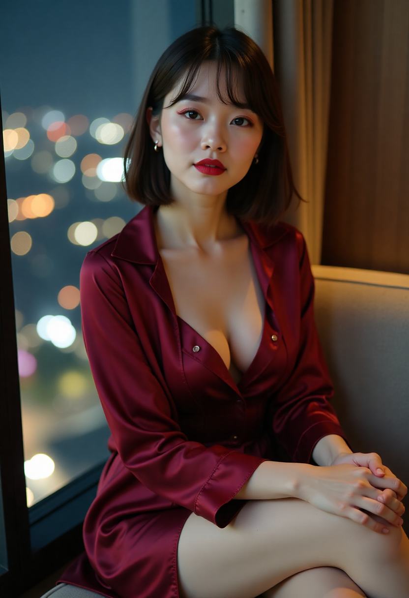 电影《玻璃窗内侧》海报